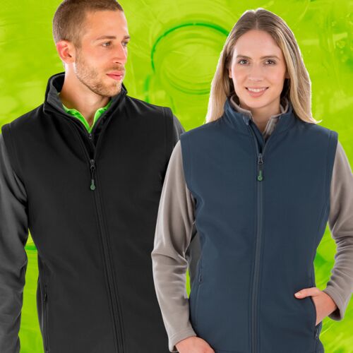 Result Genuine Recycled Ladies Printable Soft Shell Bodywarmer Thumbnail