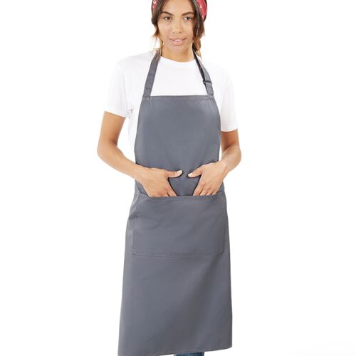 Brand Lab Organic/Recycled Bib Pocket Apron Thumbnail