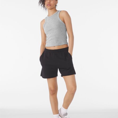 Women's Micro Rib Racer Tank Thumbnail