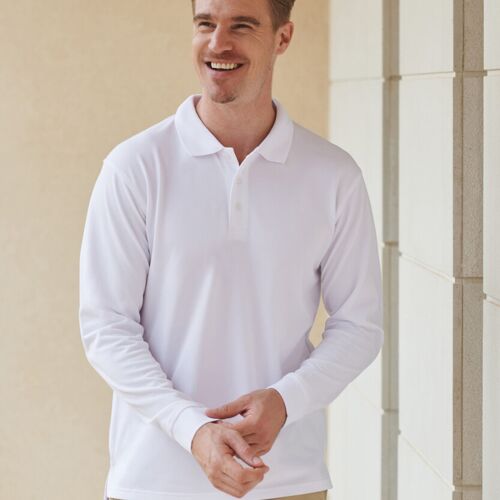 Long sleeve Coolplus® polo shirt Thumbnail