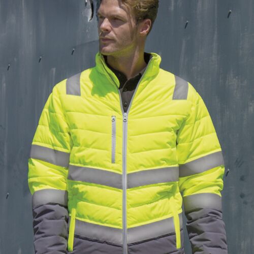 Men's Soft Padded Safety Jacket Thumbnail