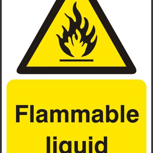 FLAMMABLE LIQUID  SAV (PK5) 200MM X 300MM Thumbnail