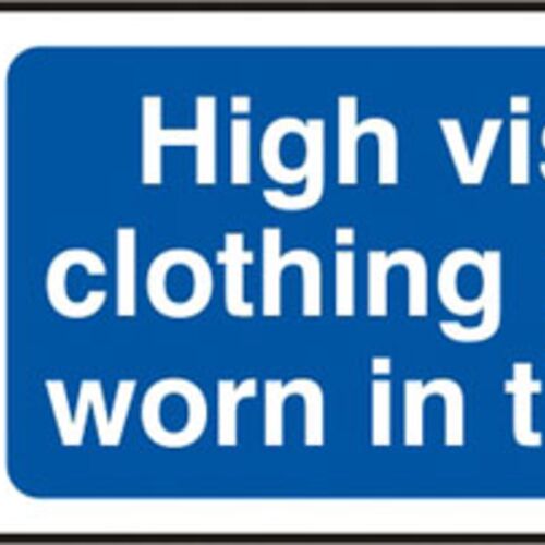 HI VIS CLOTHING  SAV     (PK5) 300MM X 100MM Thumbnail