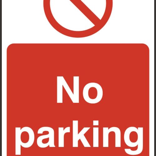 NO PARKING RPVC (PK5) 200MM X 300MM Thumbnail