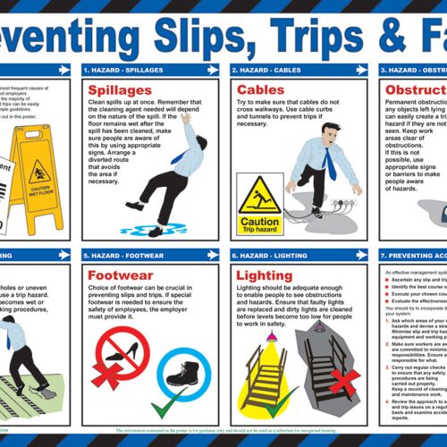 PREVENTING SLIPS TRIPS POSTER  Thumbnail