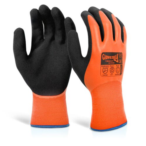 GLOVEZILLA LATEX THERMAL GLOVE Pk10 Thumbnail
