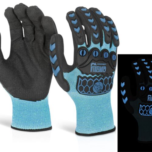 GLOVEZILLA GLOW IN THE DARK FOAM NITRILE GLOVE Thumbnail