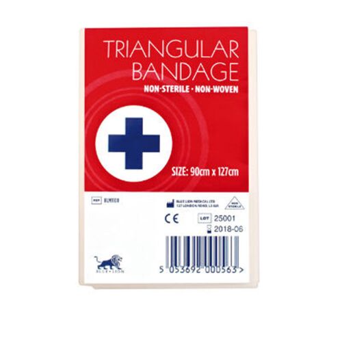 CLICK MEDICAL 30gms NON WOVEN TRIANGULAR BANDAGE Bx 10 Thumbnail