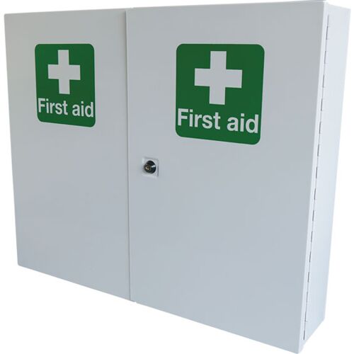 DOUBLE DOOR METAL FIRST AID CABINET Each Thumbnail