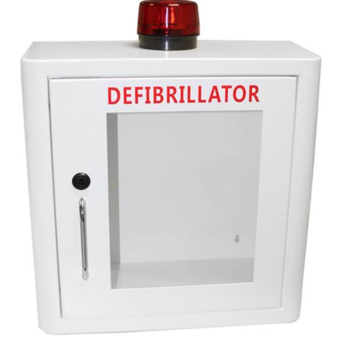 DEFIBRILLATOR MILD STEEL CABINET INTERNAL WHITE Each Thumbnail