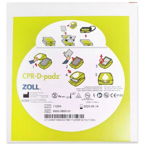ZOLL CPR-D PADZ (900-0800-01 )  Pair Thumbnail